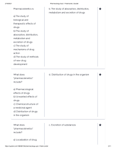 Pharmacology Quiz 1 Flashcards   Quizlet