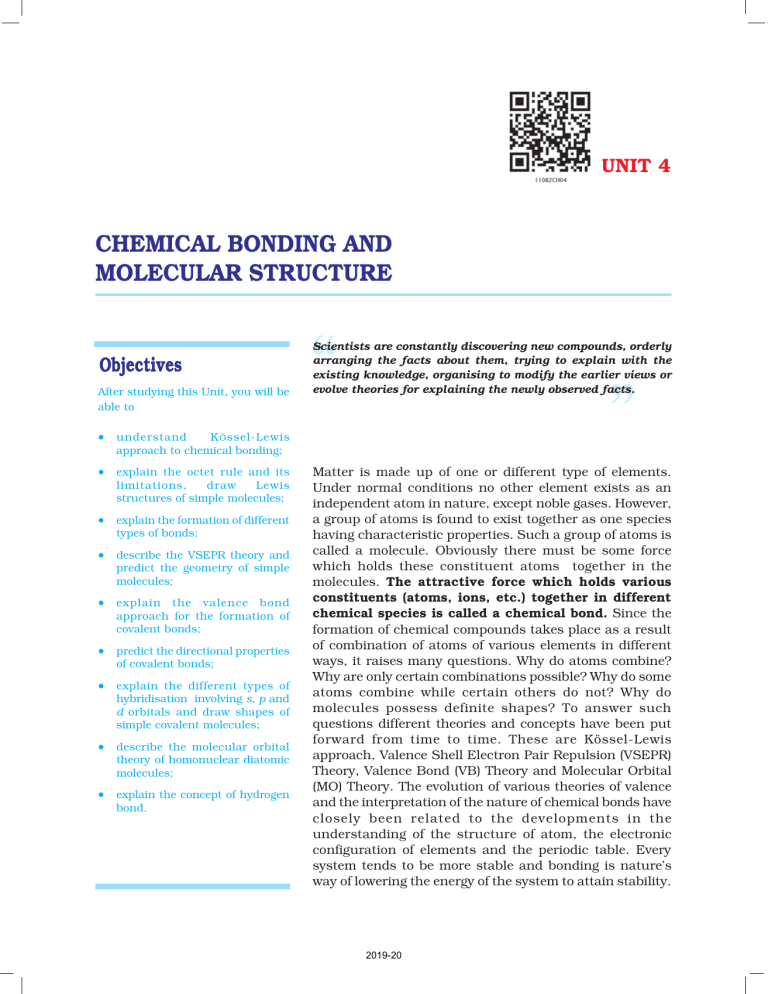 CBSE-class-11-NCERT-Book-Chemistry-part-1-CHEMICAL-BONDING-AND ...