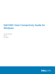 EMC Host connectivity GUide Windows