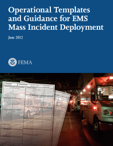 templates guidance ems mass incident deployment