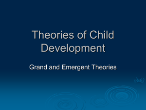 Theories of Child Development