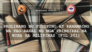 Philippine-Linguistics