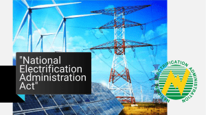 National Electrification Administration Act