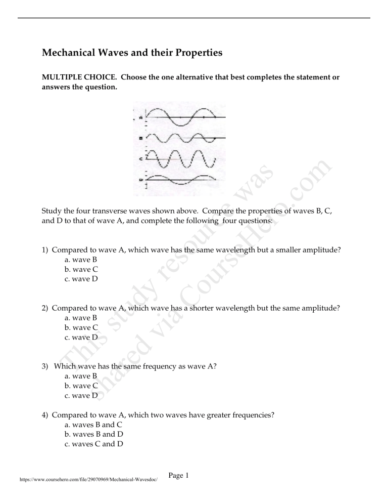 Mechanical Waves doc