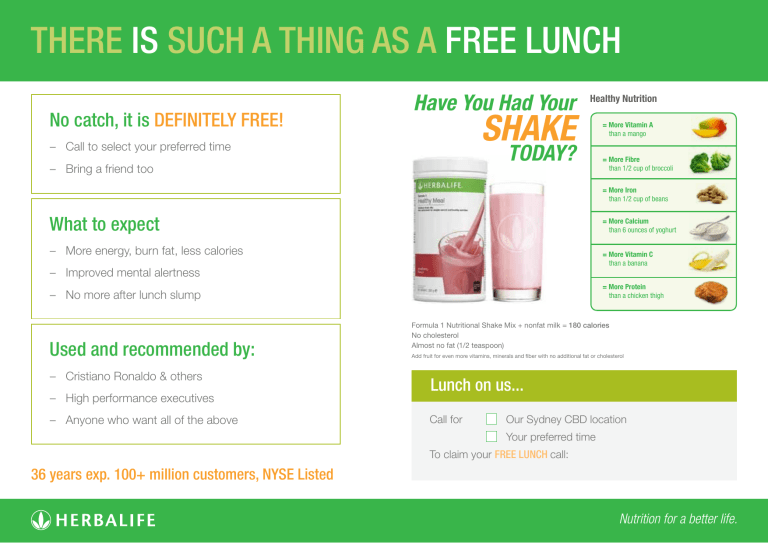 herbalife posters pdf