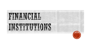financial institutions (PP)
