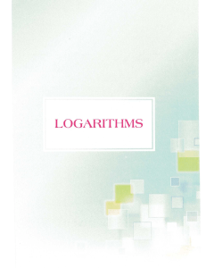 Precalculus karekök logarithms