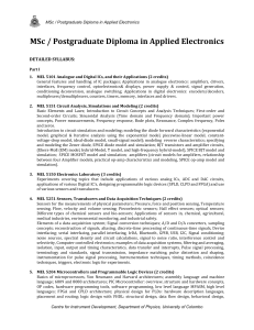 MSc-in-Applied-Electronics-Course-catalog