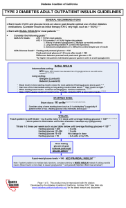 DCA-Coalition Insulin Guidelines
