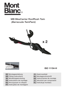 Mont Blanc RoofRush Twin Bicycle Carrier