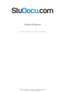 outline-evidence