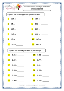 percentages-Conversion-between-Decimals-Percentages-grade-4-maths-resources-printable-worksheets-w8