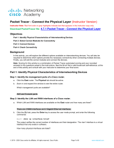4.7.1 Packet Tracer - Connect the Physical Layer - ITExamAnswers.net (1)
