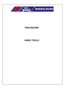 Pro 06 - Hand Tools