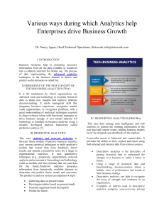 Various ways during which analytics help enterprises drive business growth – Stastwork