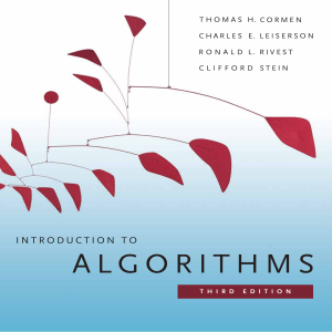 Introduction to Algorithms - Third Edition