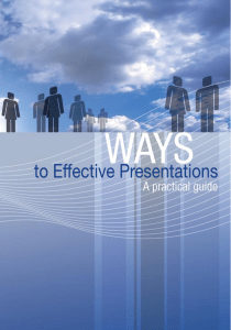 Effective-presentation