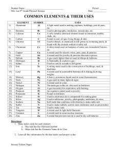 common elements 9-11