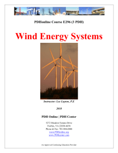 Wind Energy Systems Course: Turbine Design & Resources