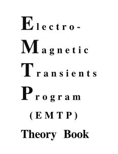 LIBRO - Theory Book EMTP