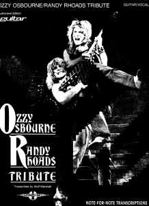 Ozzy Osbourne - Randy Rhoads Tribute ( PDFDrive )