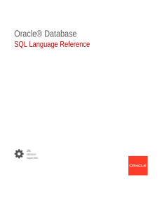 SQL Language Reference