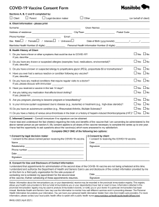 covid19 consent form