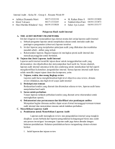 Group 4 Internal Audit Kelas M Resume Week 09