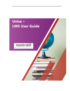 Unisa 2021-User Guide ICT1532 - Network+ r1.1 final-pdf