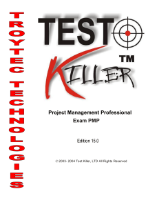 Test Killer - 3605224-PMP1000QA