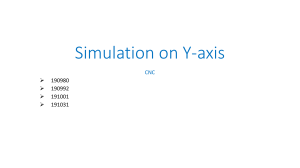 Simulation on Y-axis updated