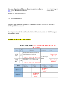 lịch học f