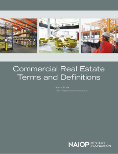CRE Terms and Definitions 2017