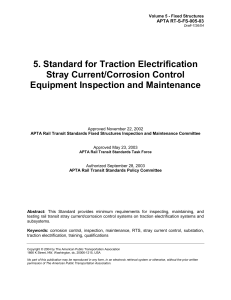 5. Standard for Traction Electrification Stray Current Corrosion ...