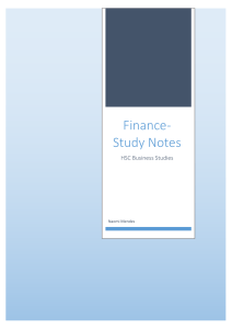 7895Detailed Notes - Finance
