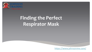 Finding the Perfect Respirator Mask