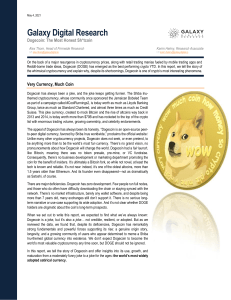 20210504 Galaxy Digital Research - Dogecoin