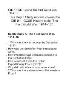 CIE IGCSE History for study (NEEDED NOTES)