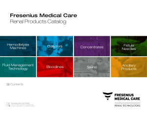 Fresenius Medical Care Renal Products