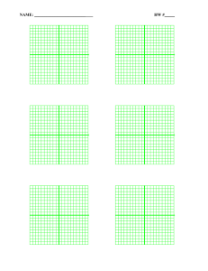 Graph paper  - to print