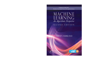Machine Learning Book