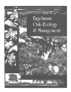 Engelmann Oak-Ecology&Conservation|T.A.Scott