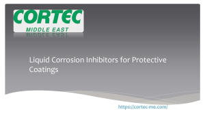 Liquid Corrosion Inhibitors for Protective Coatings