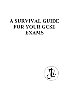 A-SURVIVAL-GUIDE-FOR-YOUR-GCSE-EXAMS