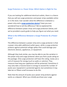 Surge Protectors vs. Power Strips Which Option is Right for You