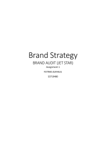 Brand Strategy assig 1