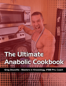 Anabolic Cookbook: High-Protein Recipes for Fitness