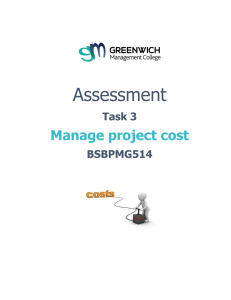 BSBPMG514 - Assessment Task 3