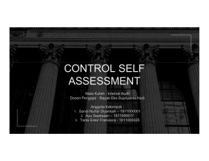 Bab 10 Control Self Assesment Internal Audit