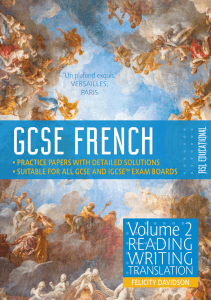 GCSE French Vol 2 sample